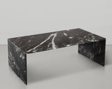 Lucca Black Coffee Table 250Black-CT Meridian Furniture