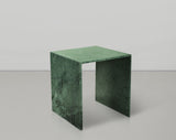 Lucca Green End Table 250Green-ET Meridian Furniture