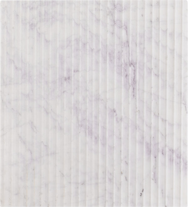 Lucca White End Table 250White-ET Meridian Furniture