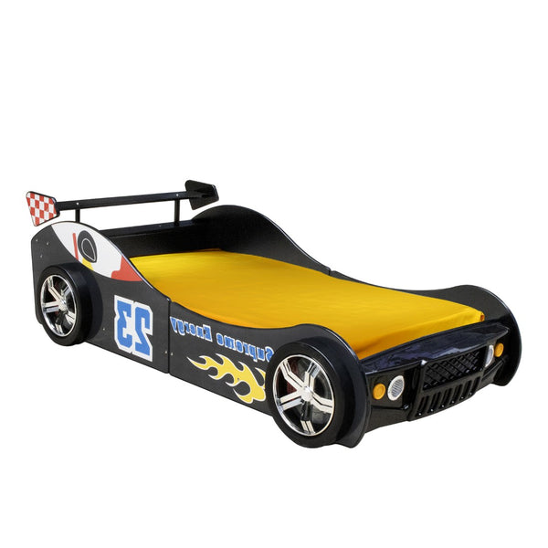 English Elm Supreme Energy Racing Car Bed – Fun Floor Bed With Led Light & Safety Features For Kids’ Rooms W2237S00015-GIGA
