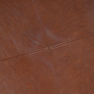 English Elm Richmond Faux Leather Lift Top Storage Ottoman with Mid Century Rosewood Legs N767P360604C