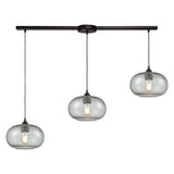 Volace 38'' Wide 3-Light Slim Linear Pendant - Oil Rubbed Bronze 25124/3L Elk Lighting