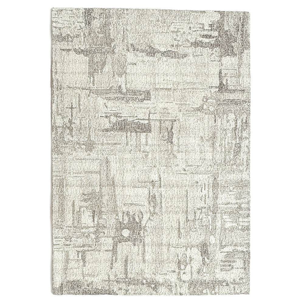 Capel Rugs Avanti-malta Stunning Wool Area Rug With Eclectic Mosaic Patterns And Vibrant Hand-worked Accents Limestone, White 100% Wool 2513rs05000800630