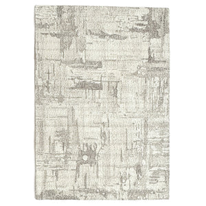 Capel Rugs Avanti-malta Stunning Wool Area Rug With Eclectic Mosaic Patterns And Vibrant Hand-worked Accents Limestone, White 100% Wool 2513rs05000800630