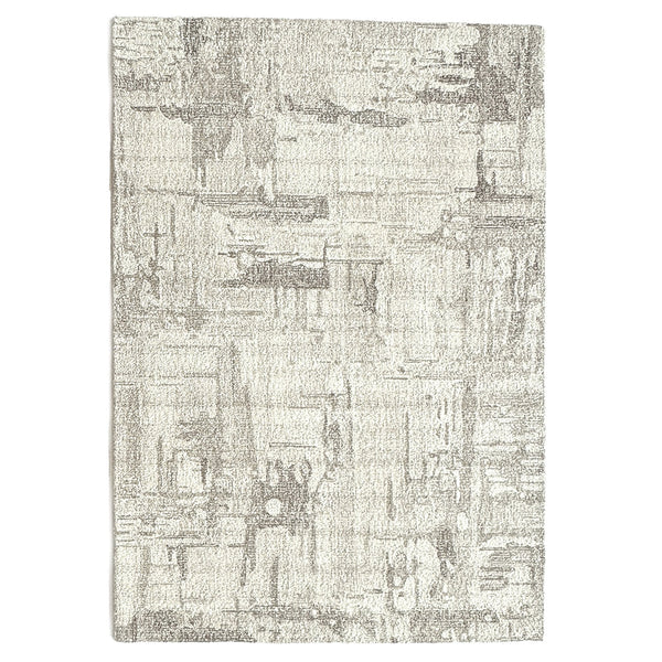 Capel Rugs Avanti-malta Stunning Wool Area Rug With Eclectic Mosaic Patterns And Vibrant Hand-worked Accents Limestone, White 100% Wool 2513rs05000800630