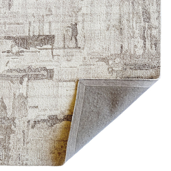 Capel Rugs Avanti-malta Stunning Wool Area Rug With Eclectic Mosaic Patterns And Vibrant Hand-worked Accents Limestone, White 100% Wool 2513rs05000800630