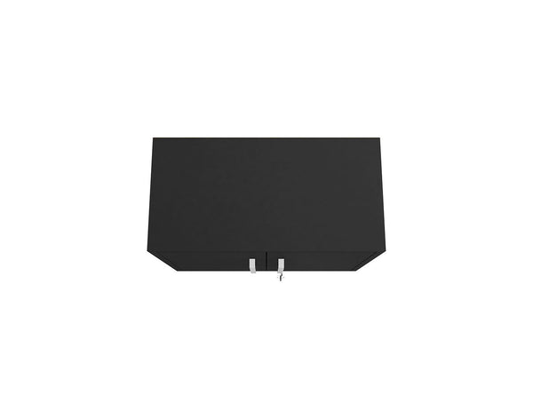 Manhattan Comfort Eiffel Modern Floating Garage Cabinet Matte Black 251BMC8