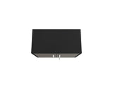 Manhattan Comfort Eiffel Modern Floating Garage Cabinet Matte Black and Grey 251BMC85