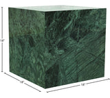 Bolzano Green End Table 251Green-ET Meridian Furniture