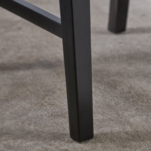 English Elm Christopher Knight Home® - Roshan Farmhouse Acacia Wood Dining Chairs, Set Of 2 - Rustic Black, Durable Comfort For Every Meal 62888.00BLK