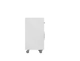 Manhattan Comfort Eiffel Modern Mobile Garage Cabinet White 252BMC6