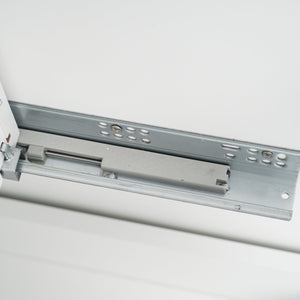 English Elm Christopher Knight Home® - 84" Double-Sink Bathroom Vanity with Quartz Countertop, Adjustable Shelves, Soft-Close Drawers & Silver Handles White N817P286004W