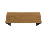 Manhattan Comfort Eiffel Modern Garage Desk Matte Black 253BMC8