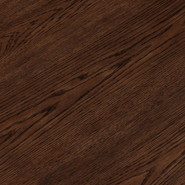 Meridian Furniture Spencer Oak Veneer Nesting Coffee Table Fluted Base Walnut Finish Living Room Set 253Brown-CT-2A