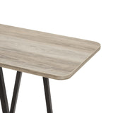 Celine Side Table Console in Rustic Grey 25547-GY Manhattan Comfort