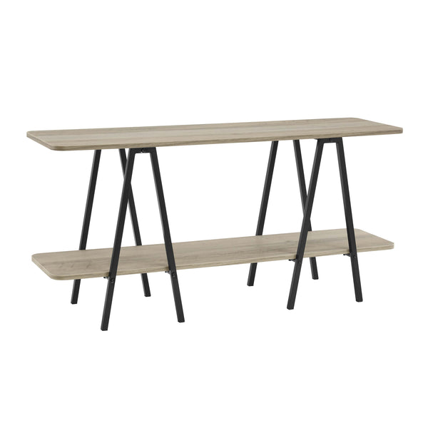 Celine Side Table Console in Rustic Grey 25547-GY Manhattan Comfort