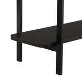 Celine Side Table Console in Black 255551 Manhattan Comfort