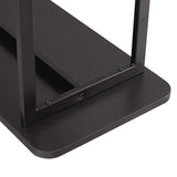 Celine Side Table Console in Black 255551 Manhattan Comfort