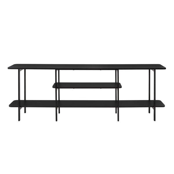 Celine Side Table Console in Black 25570-BK Manhattan Comfort