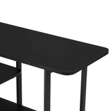 Celine Side Table Console in Black 25570-BK Manhattan Comfort