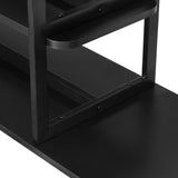 Celine Side Table Console in Black 25570-BK Manhattan Comfort