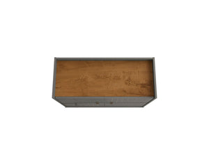 Manhattan Comfort Bogart Mid-Century Modern Accent Cabinet Grey 255BMC50