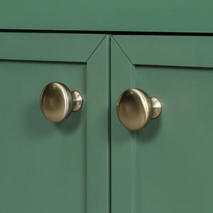 English Elm Christopher Knight Home® - 36" Vintage-inspired Bathroom Vanity with Ceramic Sink, Solid Wood Frame, Soft-Close Drawers, Spacious Storage Green N759P293646F