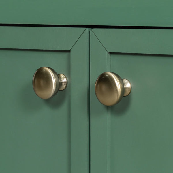 English Elm Christopher Knight Home® - 36" Vintage-inspired Bathroom Vanity with Ceramic Sink, Solid Wood Frame, Soft-Close Drawers, Spacious Storage Green N759P293646F