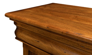 Sarreid Charterhouse Cabinet - Elegant Fruitwood Finish With 2 Adjustable Shelves For Stylish Storage Solutions Brown  25611-5