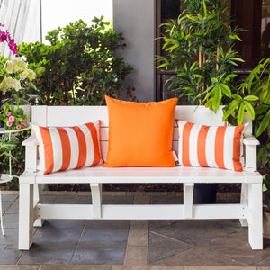 English Elm Horizon Stripe Pillow 14" X 20" - Vibrant Outdoor & Indoor Accent, Weather-Resistant Comfort, Easy Care B357P367233