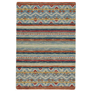 Capel Rugs Avanti-kelim Handcrafted Wool Area Rug With Eclectic Mosaic Patterns And Vibrant Colorful Design Multi, Multicolor 100% Wool 2569rs07091000985