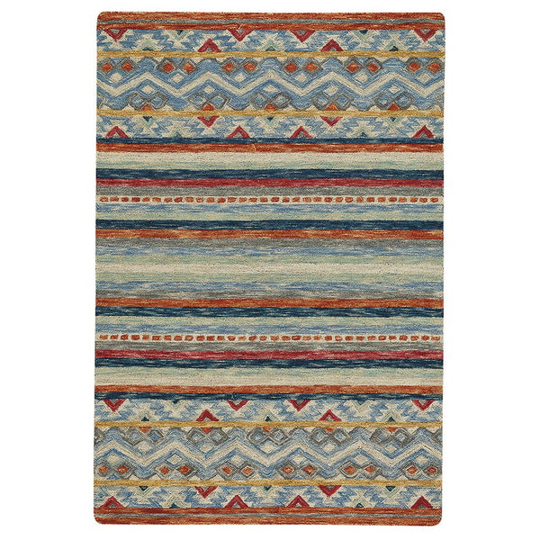 Capel Rugs Avanti-kelim Handcrafted Wool Area Rug With Eclectic Mosaic Patterns And Vibrant Colorful Design Multi, Multicolor 100% Wool 2569rs07091000985