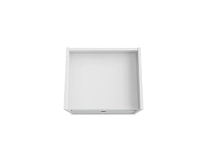 Manhattan Comfort Bogart Mid-Century Modern Nightstand White 256BMC6