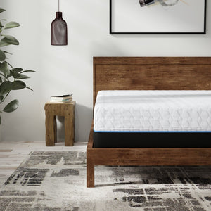 English Elm Copper Gel Plush Queen Mattress with Cooling Foam Layers and Pressure Relief Support B047P300725