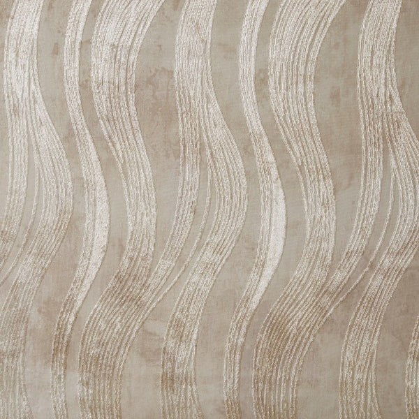 English Elm Printed Jacquard Grommet Top Total Blackout Curtain Panel Ivory 50x84 Heavyweight 100% Blackout Thermal Rod Pocket Friendly B03599808