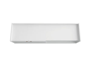 Manhattan Comfort Bogart Mid-Century Modern TV Stand White 257BMC6