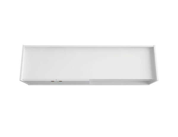 Manhattan Comfort Bogart Mid-Century Modern TV Stand White 257BMC6