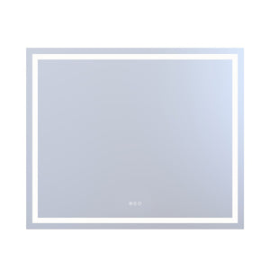English Elm 48" X 40" Led Vanity Mirror Dual Front Back Lighting Dimmable Anti-fog Bathroom W1920P493142