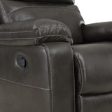 OSP Home Furnishings Bryson Recliner  Charcoal