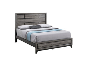 English Elm Glasgow Queen Bed In Sleek Gray Finish - Modern Design, Durable Construction, Perfect For Any Decor B078S00633