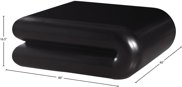 Enigma Black Coffee Table 259Black-CT Meridian Furniture