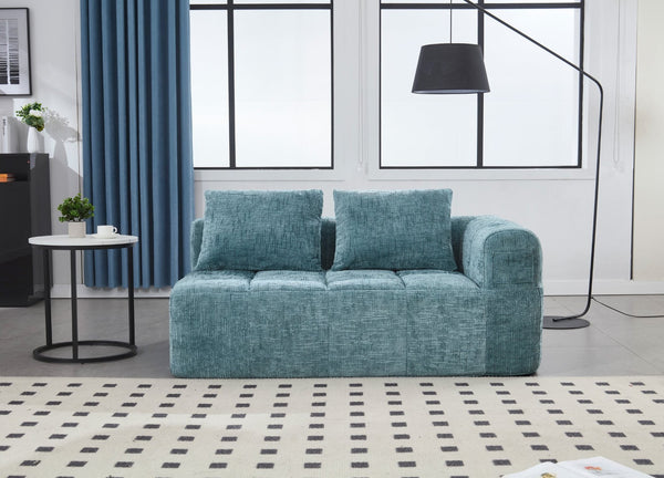 English Elm United Chenille Loveseat Sofa - Modern Minimalist Sleeper For Cozy Living Rooms & Small Spaces W1568P255146-GIGA