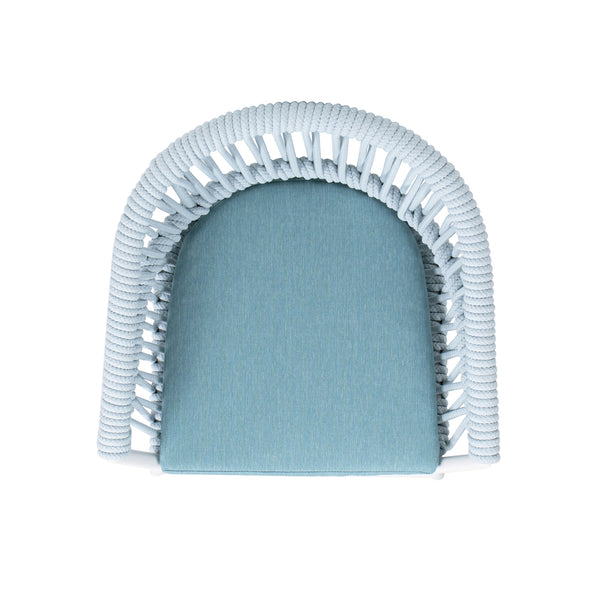 English Elm Jennifer Taylor Home - Maiden 27" Set Of 2 Coastal Counter Stools In Sky Blue - Stylish, Durable, All-Weather Seating B2719P245993