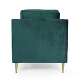 Christopher Knight Home® - Noble House - Hanlon Modern Glam Tufted Velvet Club Chair