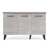 Christopher Knight Home® - Noble House - Emlyn Mid Century Modern Grey Oak Finished Fiberboard Cabinet