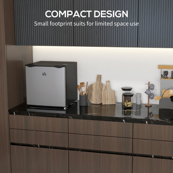 English Elm Homcom Compact Upright Freezer 1.1 Cu Ft with Adjustable Thermostat for Dorm or Office W2225P200920