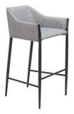 Andover Barstool Slate Gray 110169 Zuo Modern