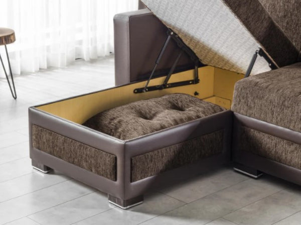 English Elm Primenest Urbanedge Stylish Convertible Sectional Sofa With Storage For Compact Living Spaces B030P305101-GIGA