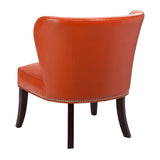 Madison Park Hilton Modern/Contemporary Armless Accent Chair FPF18-0040 Orange