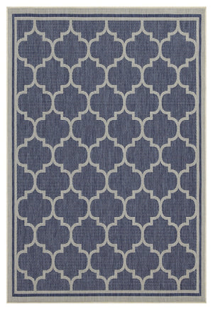 English Elm Sunshine Blue Indoor/Outdoor Area Rug 2'7" X 7'3" – Durable, Stain-Resistant, Coastal Charm For Any Space B186P198864-GIGA
